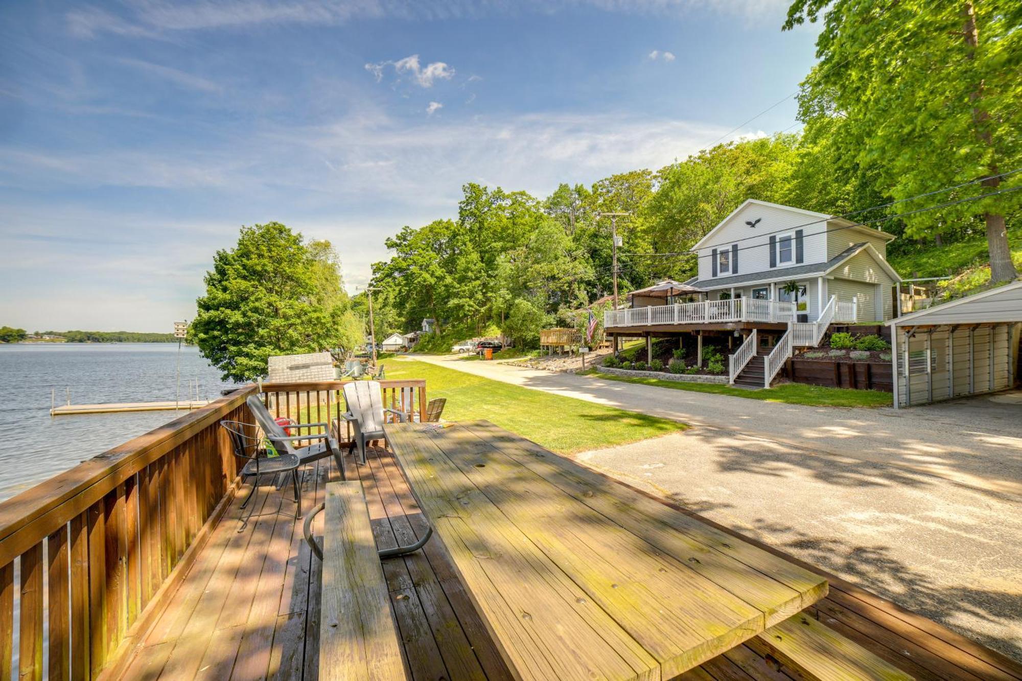 Big Pine Island Lake Cottage With Boat Dock And Kayaks Belding Esterno foto