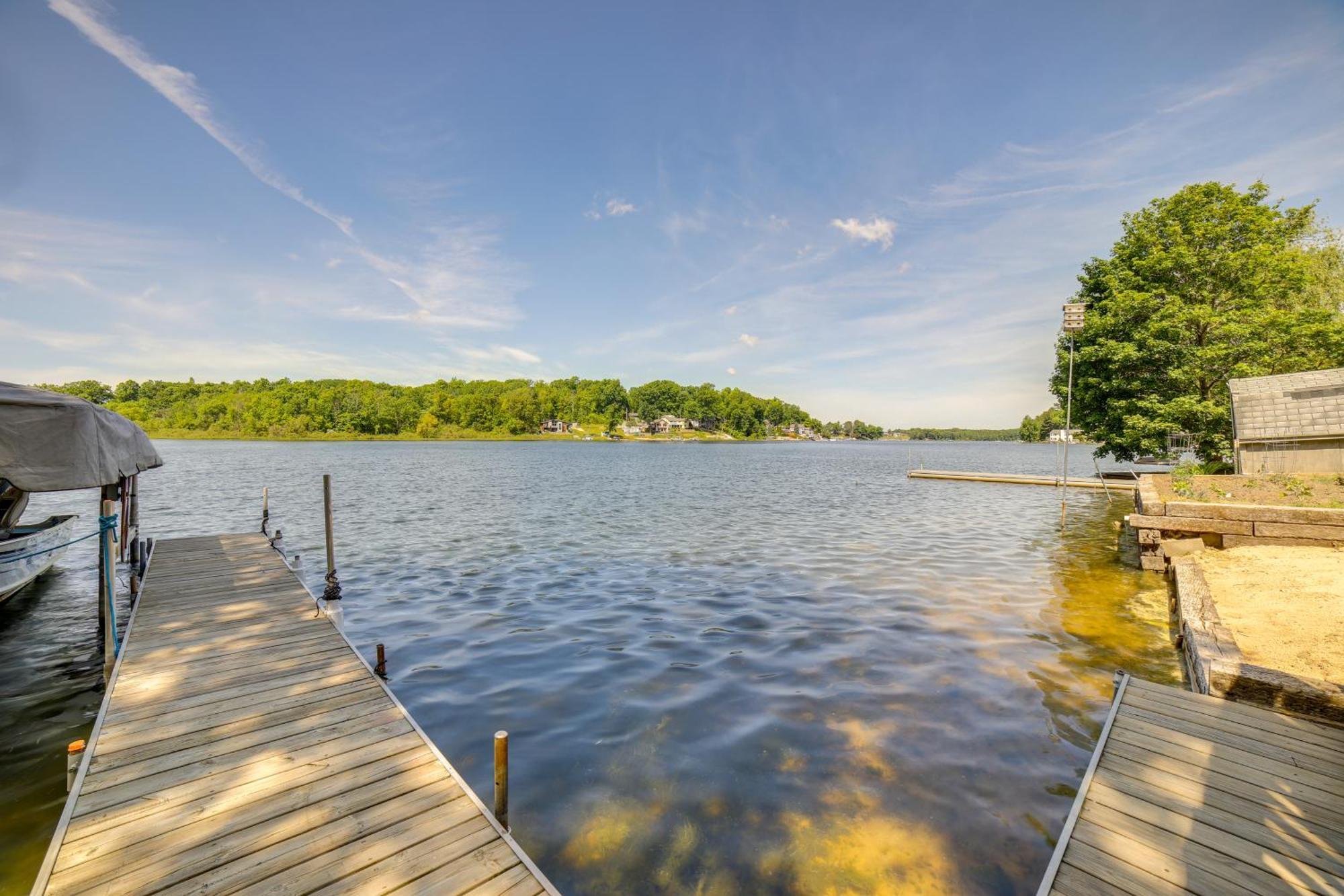 Big Pine Island Lake Cottage With Boat Dock And Kayaks Belding Esterno foto