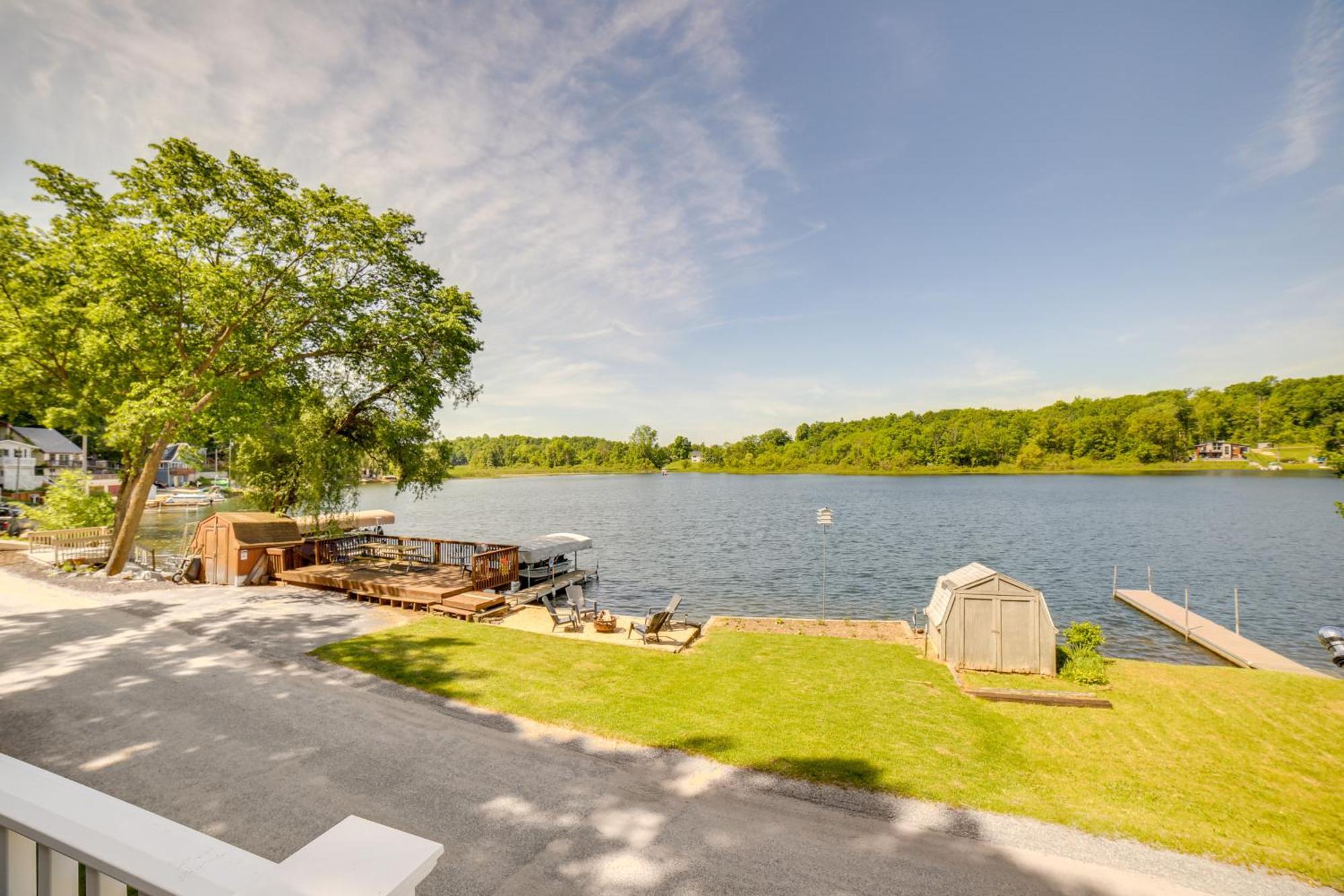 Big Pine Island Lake Cottage With Boat Dock And Kayaks Belding Esterno foto