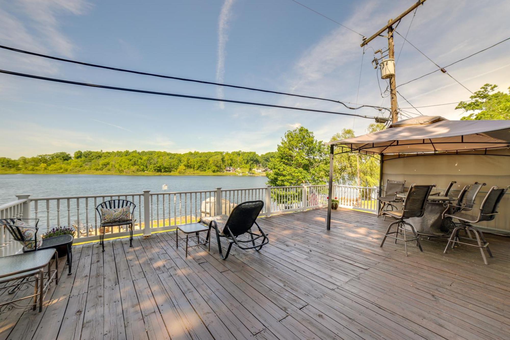 Big Pine Island Lake Cottage With Boat Dock And Kayaks Belding Esterno foto