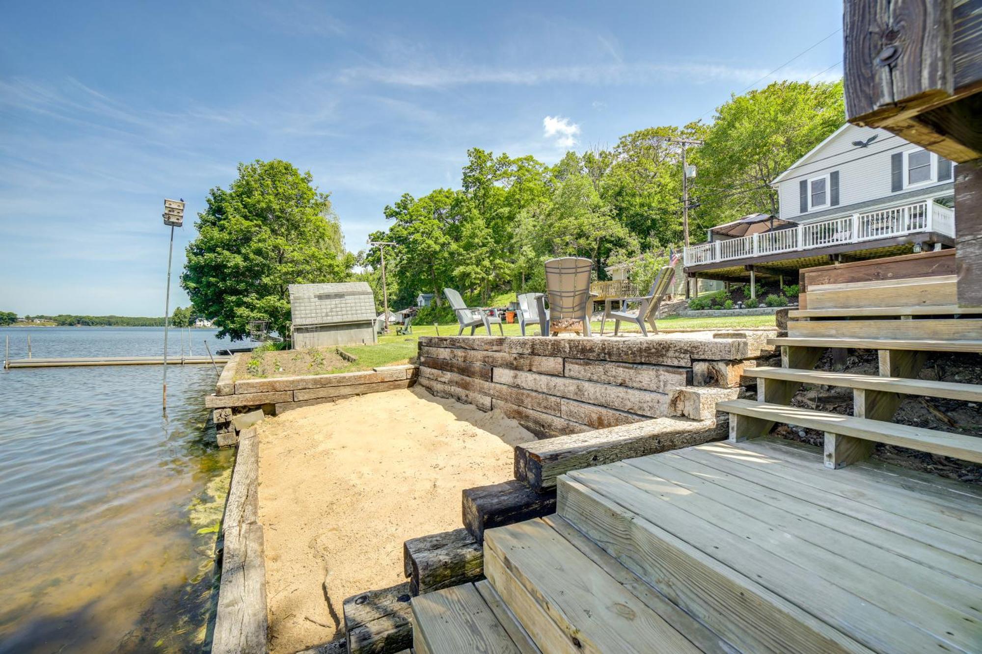 Big Pine Island Lake Cottage With Boat Dock And Kayaks Belding Esterno foto