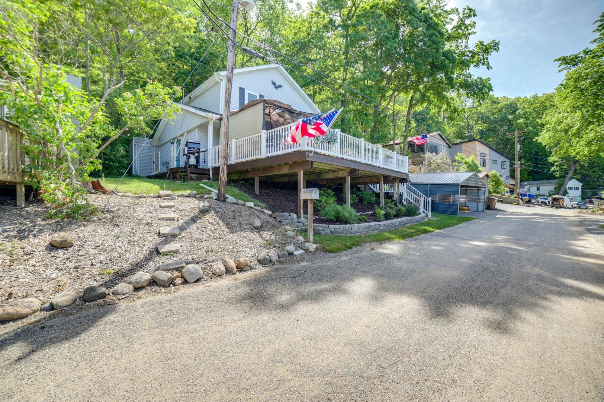 Big Pine Island Lake Cottage With Boat Dock And Kayaks Belding Esterno foto